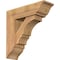 Ekena Millwork Balboa Traditional Smooth Bracket w/ Offset Brace, Western Red Cedar, 7 1/2"W x 24"D x 24"H BKT0806X24X24BOA01SWR - alternate 1